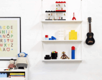 LEGO 40660003 Minifigurákat tároló panel - Fekete