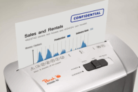 Peach PS500-10 Iratmegsemmisítő - Fekete