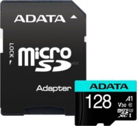 ADATA 128GB Premier Pro MicroSDXC UHS-I U3 CL 10 memóriakártya + Adapter