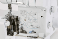 Brother Overlock M343D Varrógép - Fehér
