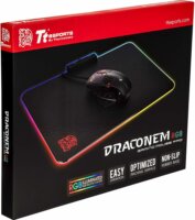 Tt eSports DRACONEM RGB Touch Edition Gaming Egérpad