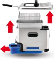 Tefal FR8040 Oleoclean Pro 3,5L olajsütő - Acél