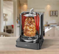 Clatronic DVG 3686 Függőleges Elektromos Grill / Döner Multigrill 1400 W
