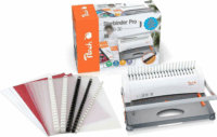 Peach Pro A4 PB200-30 spirálozógép - Szürke/Fehér