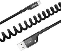 Baseus USB2.0 apa - Lightning apa iPhone töltőkábel 1m - Fekete