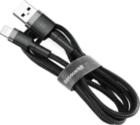 Baseus Cafule USB apa - MicroUSB apa Adat- és töltőkábel 2m - Fekete/Szürke