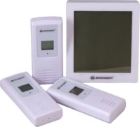 Bresser Temeo Hygro Quadro időjárás állomás - Fehér