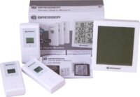 Bresser Temeo Hygro Quadro időjárás állomás - Fehér