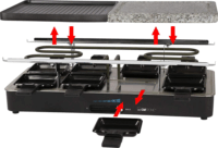 Clatronic RG 3518 2-in-1 Grillsütő