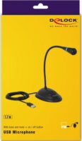 Delock 65871 Mikrofon - Fekete