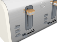 Swan Nordic ST14620 Kenyérpirító - Fehér