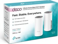 TP-Link Deco E4 Dual-Band AC1200 Mesh Wifi rendszer (2 db)