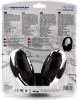 Esperanza Hip-Hop Sztereó fejhallgató Fekete