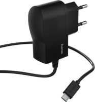 Hama Hálózati MicroUSB töltő 5W Fekete