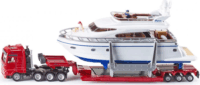 Siku Super Yacht szállító autó kamion