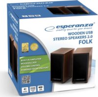 Esperanza Folk 2.0 Hangfal - Barna