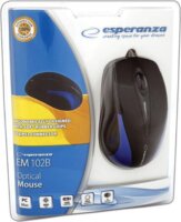 Esperanza Sirius Egér - Fekete/Kék