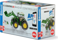 Siku Távirányítós John Deere 7310R Homokrakodóval és Bluetooth appal (1:32) - Zöld