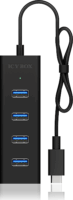 RaidSonic Icy Box IB-HUB1409-C3 USB 3.0 HUB (4 port) Fekete