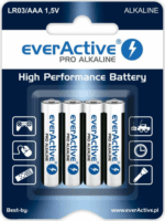 everActive Pro Alkaline LR03 AAA Elem (4 db / csomag)