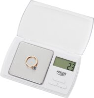 Adler AD 3161 Digitális ékszermérleg - Fehér