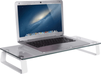 Stell SOS 5000 Üveg LCD TV/Monitor állvány Fehér