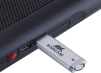 Rivacase 5557 17.3" laptop hűtőpad - Fekete