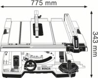 Bosch GTS 10 XC Professional Asztali körfűrész
