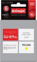 ActiveJet (Canon CLI-571Y XL) Tintapatron Sárga