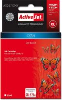 ActiveJet (Canon CLI-571C XL) Tintapatron Cián