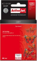 ActiveJet (Canon CLI-551G) Tintapatron Szürke