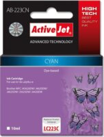 ActiveJet (Brother LC223C) Tintapatron Cián