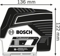 Bosch GCL 2-50 CG Professional Lézeres szintező - 20 m