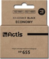 Actis (HP 655 CZ109AE) Tintapatron Fekete