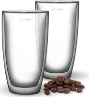 Lamart VASO 230ml Kávés Dupla Falú Üveg Pohár Szett 2 Darabos