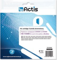 Actis (Brother LC1100BK/980BK) Tintapatron Fekete