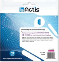 Actis (Brother LC1100M/980M) Tintapatron Magenta