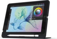 Zagg Slim Apple iPad Pro Tok Billentyűzettel (DE) 11" Fekete