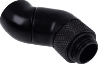 Alphacool G1/4 45° Vízcső csatlakozó - Fekete