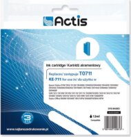 Actis (Epson T0711, T0891, T1001) Tintapatron Fekete