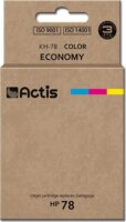 Actis (HP 78 C6578D) Tintapatron Tricolor
