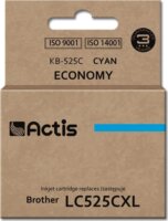 Actis (Brother LC525C) Tintapatron Kék