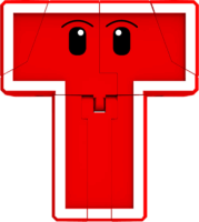 Guangdong Morphers betűk: T - Tintahal figura