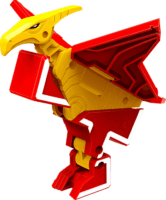 Guangdong Morphers betűk: F - Pterosaurus figura