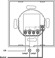 Hama Wifi Okos beépíthető fali kapcsoló