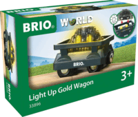 BRIO World Világítós aranyszállító vagon