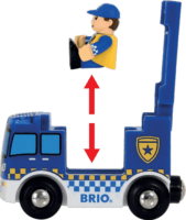 BRIO World Rendőrállomás börtönnel és rendőrautóval