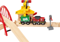 BRIO Deluxe vonatpálya készlet