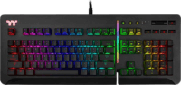 Thermaltake Level 20 RGB Cherry MX Blue USB Gaming Billentyűzet US - Fekete