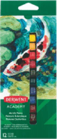 Derwent Academy Akrilfesték 12 ml/tubus - 12 színű